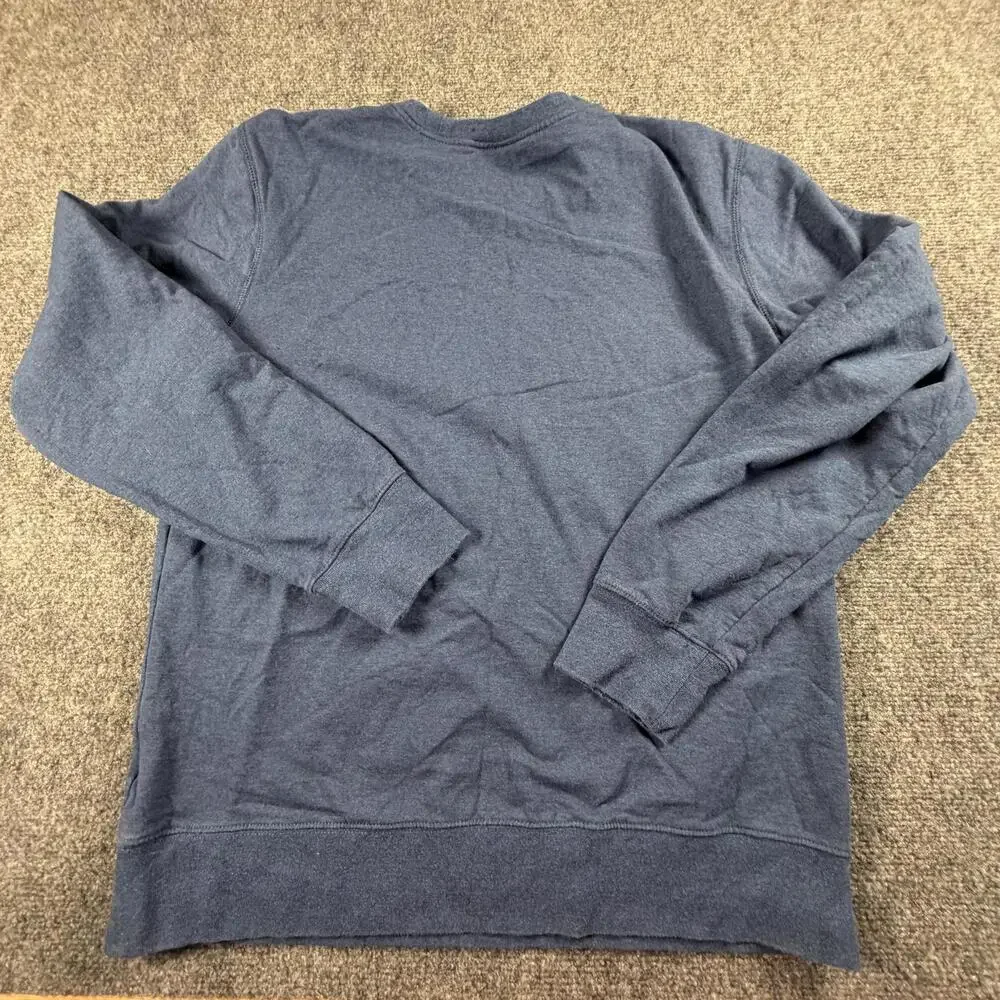 The North Face Men's Crewneck Sweatshirt Medium Blue‎ #1358